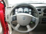 2008 Dodge Ram 1500 SLT Regular Cab Steering Wheel