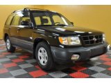 1999 Black Diamond Pearl Subaru Forester L #41177505