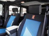 2010 Jeep Wrangler Unlimited Islander Edition 4x4 Dark Slate Gray/Blue Interior