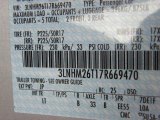 2007 MKZ Color Code for Silver Birch Metallic - Color Code: JP