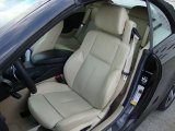 2008 BMW 6 Series 650i Convertible Cream Beige Interior