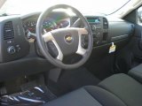 2011 Chevrolet Silverado 1500 LT Extended Cab 4x4 Ebony Interior