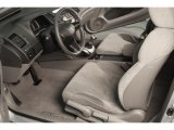 2006 Honda Civic LX Coupe Gray Interior