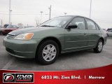 2003 Galapagos Green Honda Civic LX Sedan #41177907