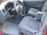 2002 Nissan Frontier XE Crew Cab Gray Interior