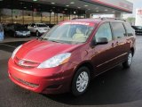 2010 Salsa Red Pearl Toyota Sienna LE #41177425