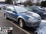 2008 Newport Blue Pearl Subaru Outback 2.5i Limited Wagon #41237544