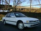 1991 Frost White Honda Accord LX Sedan #41237995