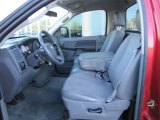 2006 Dodge Ram 1500 ST Regular Cab Medium Slate Gray Interior