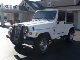 2002 Stone White Jeep Wrangler Sahara 4x4 #41237769