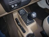 2002 Jeep Wrangler Sahara 4x4 5 Speed Manual Transmission