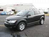 2010 Brilliant Black Crystal Pearl Dodge Journey SXT #41238005