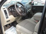 2011 Dodge Ram 3500 HD SLT Crew Cab 4x4 Dually Light Pebble Beige/Bark Brown Interior