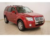 2008 Vivid Red Metallic Mercury Mariner V6 Premier 4WD #41238244