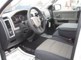 2011 Dodge Ram 1500 SLT Outdoorsman Quad Cab Dark Slate Gray/Medium Graystone Interior