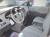 2011 Toyota Sienna Limited Light Gray Interior