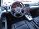 2008 Audi A4 2.0T quattro Sedan Black Interior