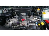 2003 Subaru Outback Limited Sedan 2.5 Liter SOHC 16-Valve Flat 4 Cylinder Engine