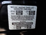 2011 Jaguar XJ XJ Supercharged Info Tag