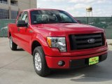 2010 Vermillion Red Ford F150 STX SuperCab #41237842