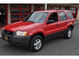2002 Bright Red Ford Escape XLS V6 4WD #41238346