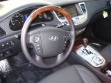 2011 Hyundai Genesis 4.6 Sedan Jet Black Interior