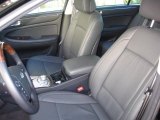 2011 Hyundai Genesis 4.6 Sedan Jet Black Interior