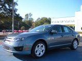 2011 Steel Blue Metallic Ford Fusion SE #41237704