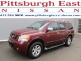 2010 Tuscan Sun Red Pearl Nissan Armada SE 4WD #41238151