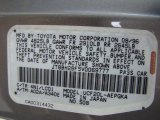 1997 LS Color Code for Crystal Quartz Metallic - Color Code: 4N1