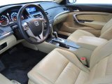 2009 Honda Accord EX-L V6 Coupe Ivory Interior