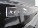2011 Nissan Juke SV Info Tag