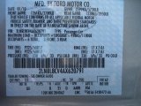 2010 Town Car Color Code for Light French Silk Metallic - Color Code: G3