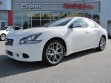 2011 Winter Frost White Nissan Maxima 3.5 SV Sport #41300864