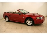 2004 Redfire Metallic Ford Mustang V6 Convertible #41301114
