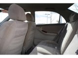 2008 Toyota Corolla LE Beige Interior