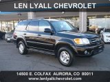 2002 Black Toyota Sequoia Limited 4WD #41300638