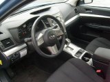 2010 Subaru Legacy 2.5i Premium Sedan Off Black Interior