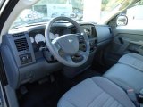 2008 Dodge Ram 1500 ST Regular Cab Medium Slate Gray Interior