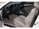 2008 Infiniti G 37 Journey Coupe Stone Interior