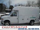 2011 Oxford White Ford E Series Cutaway E350 Commercial Utility Truck #41300481