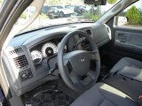 2007 Dodge Dakota SLT Club Cab Medium Slate Gray Interior