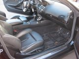 2006 BMW 6 Series 650i Convertible Black Interior
