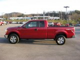 2010 Red Candy Metallic Ford F150 XLT SuperCab 4x4 #41300508