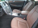 2009 Hyundai Genesis 3.8 Sedan Brown Interior