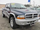 2004 Patriot Blue Pearl Dodge Dakota SLT Quad Cab 4x4 #41301307