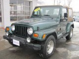 1999 Forest Green Pearlcoat Jeep Wrangler Sahara 4x4 #41301325