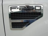2008 Ford F250 Super Duty XL SuperCab 4x4 Marks and Logos