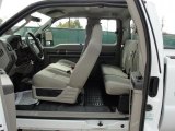 2008 Ford F250 Super Duty XL SuperCab 4x4 Medium Stone Interior