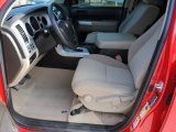 2009 Toyota Tundra Double Cab Sand Interior